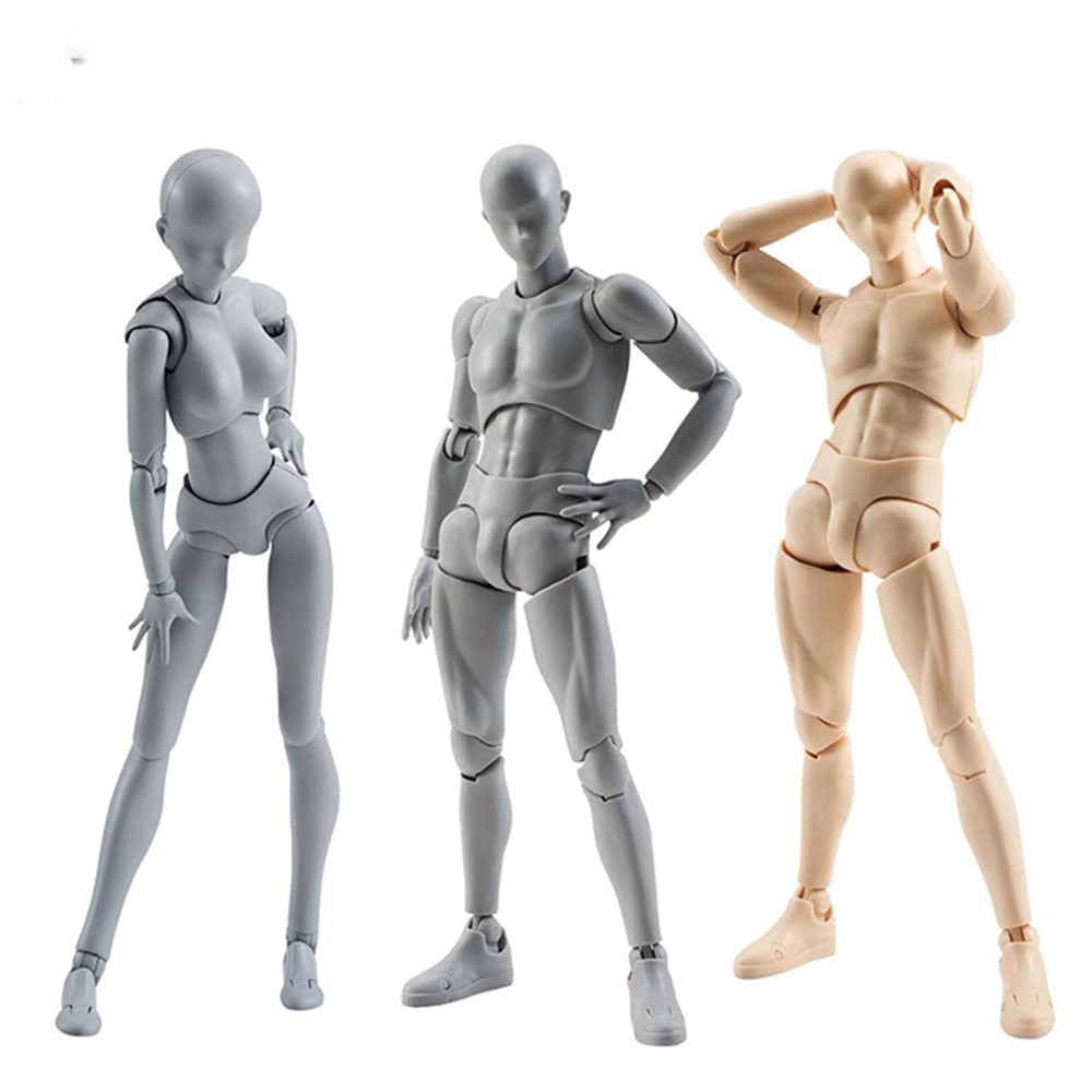 Anime Drawing Mannequins, Female Mannequin Model